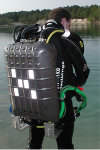 Joel Seymour IDA71 Kiss rebreather