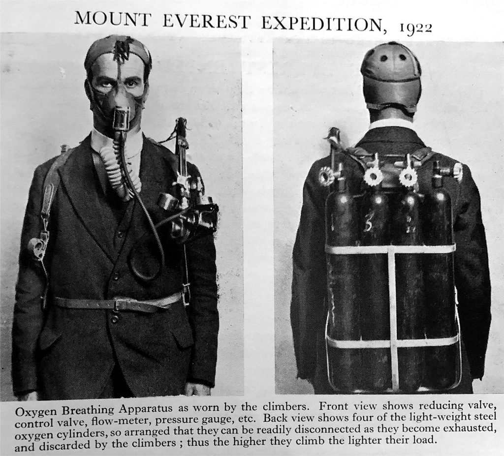 Mount Everest Therebreathersite 1922